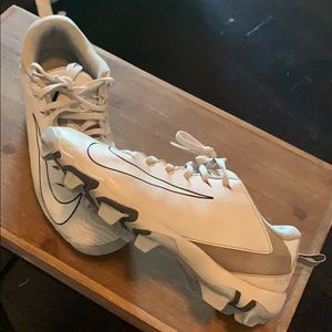 Nike football cleats. Worn only one season